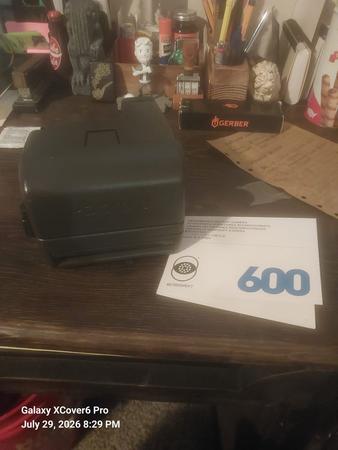 Customer photo review of Polaroid 600 Camera Repair
