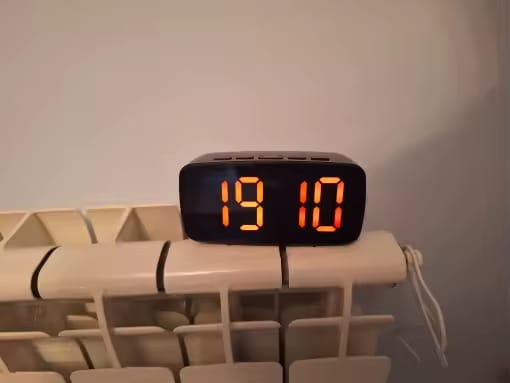 Customer photo review of Réveil digital LED grand affichage