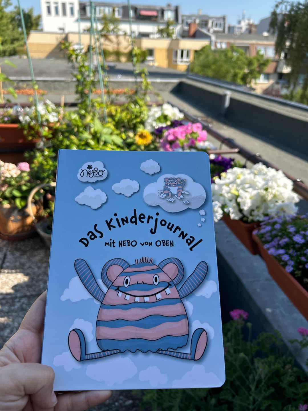 Customer photo review of NEBO von OBEN - das Kinderjournal