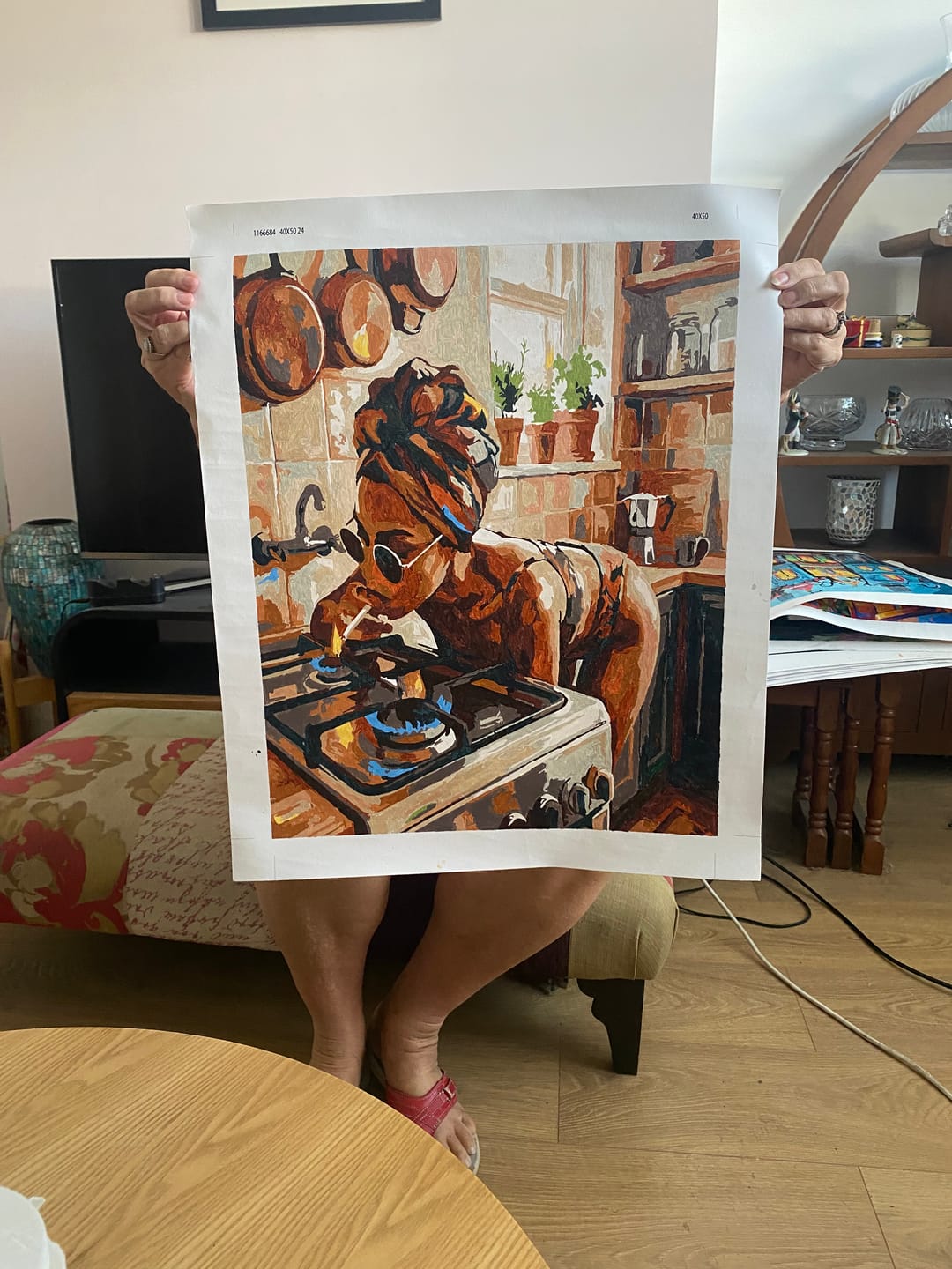 Customer photo review of Kitchen Flame Rebel