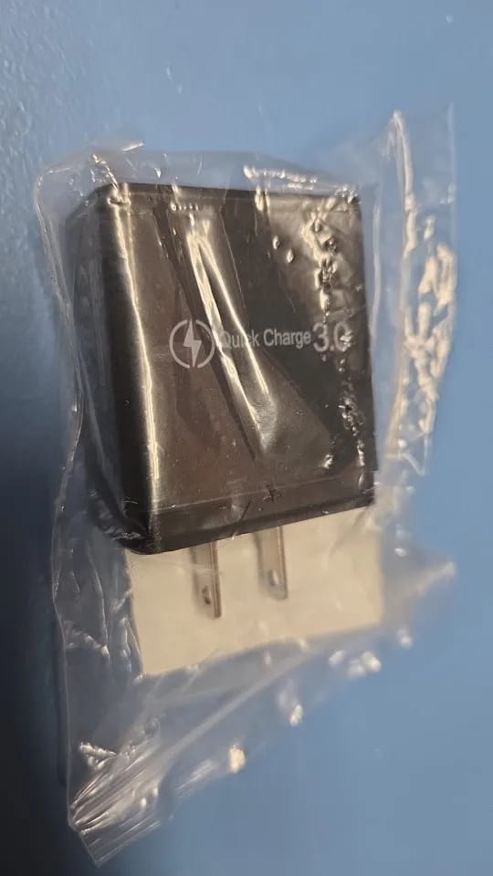 Customer photo review of ⚡ One Charger. Four Devices. Zero Waiting.⚡