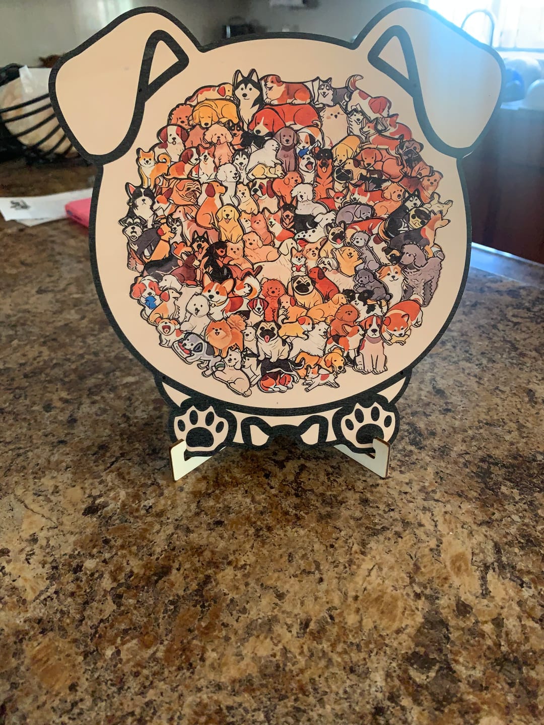 Customer photo review of Puzzle Mil Gatos