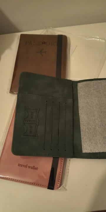 Customer photo review of Passport Holder for Travel Essentials  Passport Wallet Cover Case for Travel  Accessories,Passport Book Holders for Women/Men