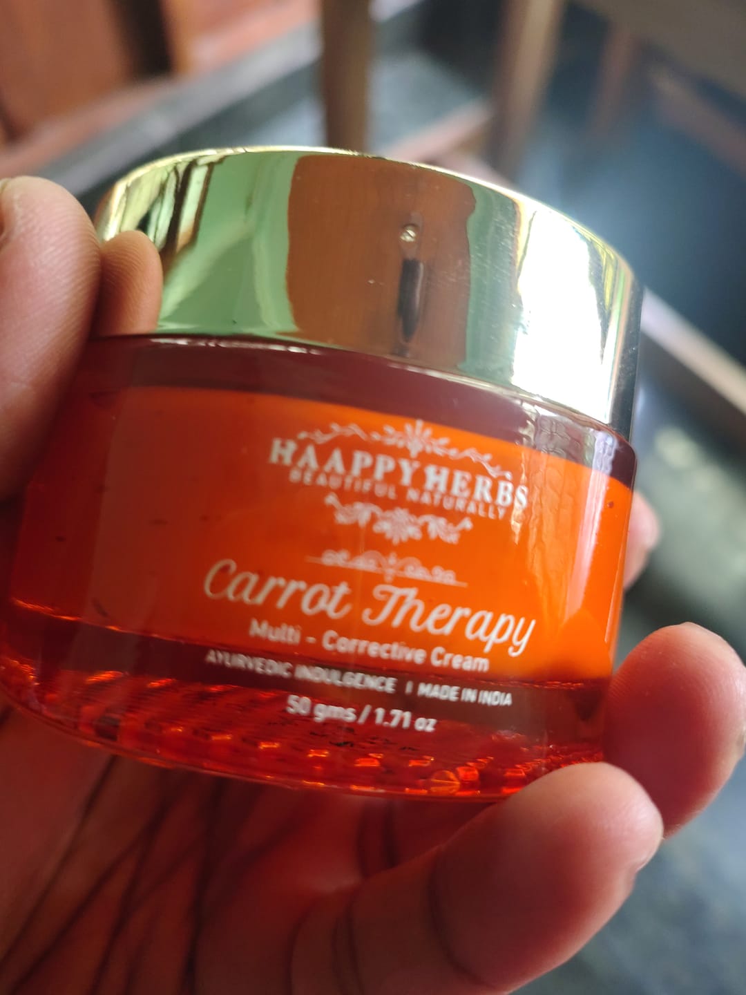 Customer photo review of Carrot Therapy Multi Correct Cream