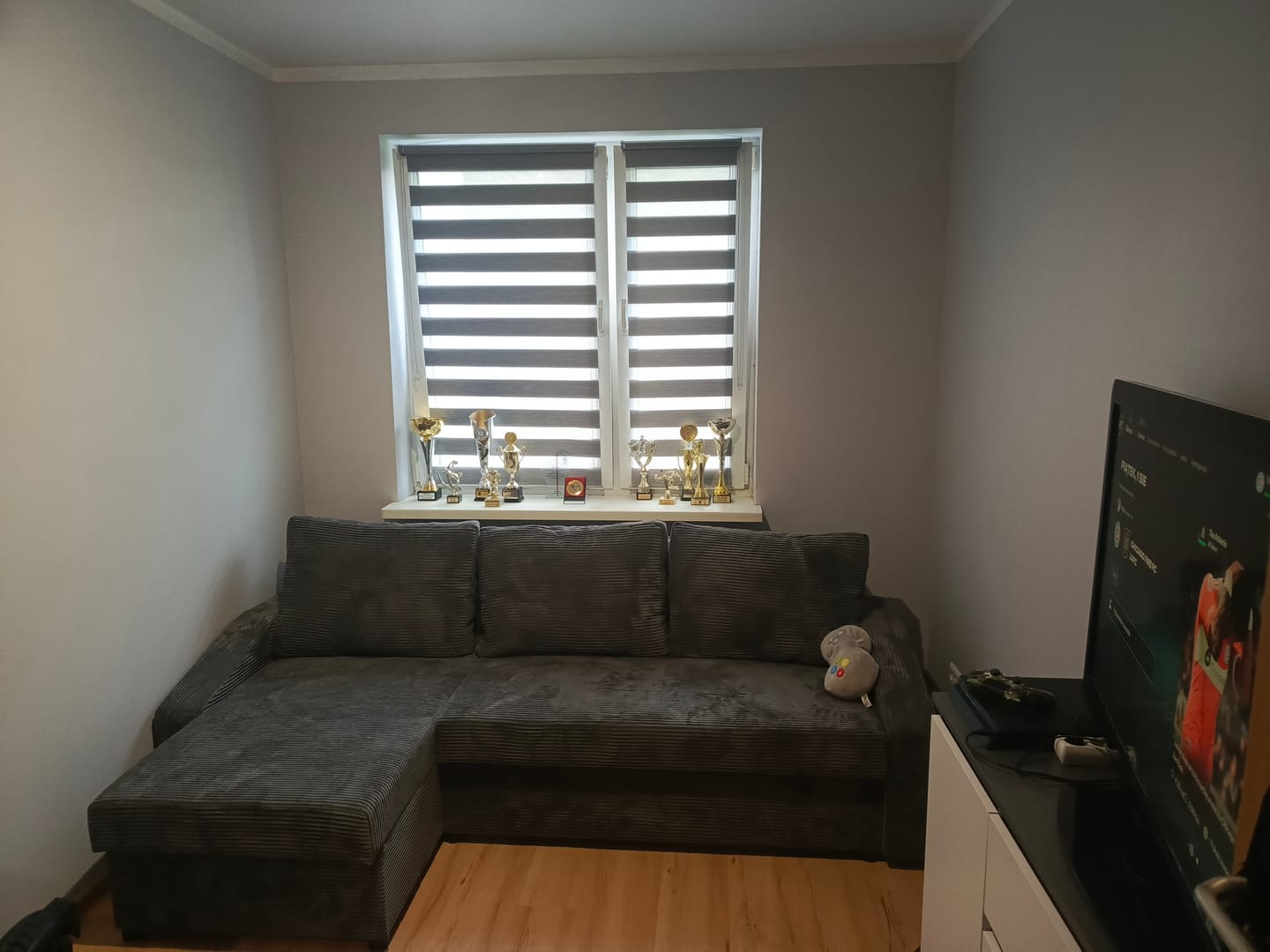 Customer photo review of Narożnik NEO BS sztruks