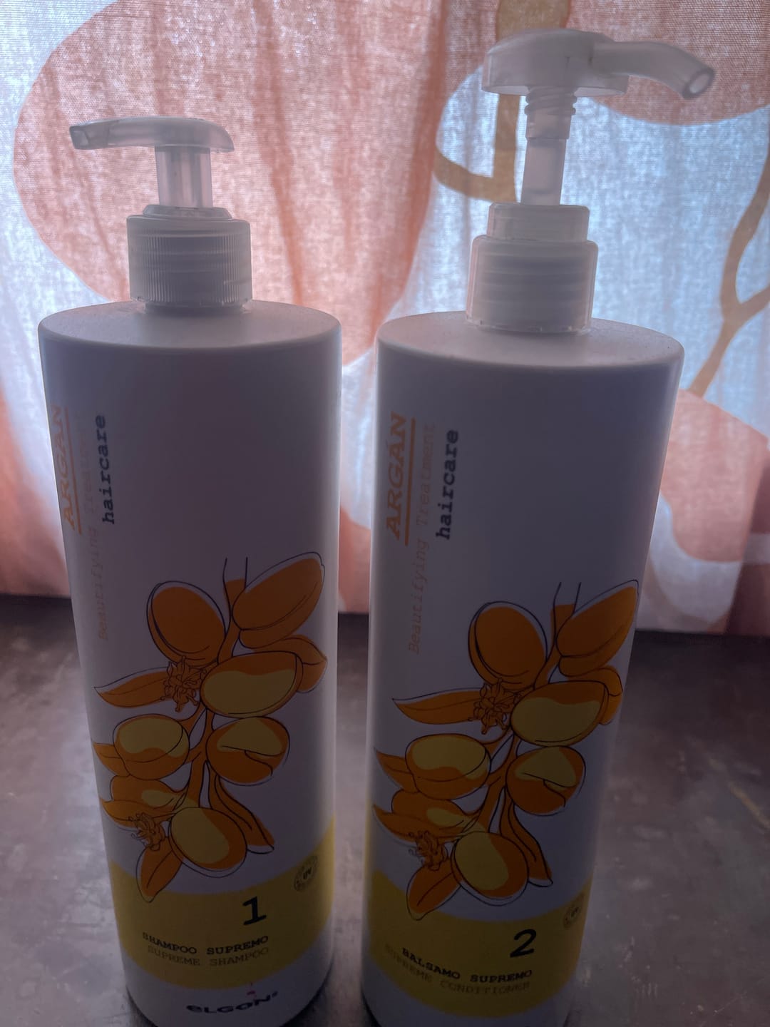 Customer photo review of Acondicionador Nutritivo Argán Supremo Elgon