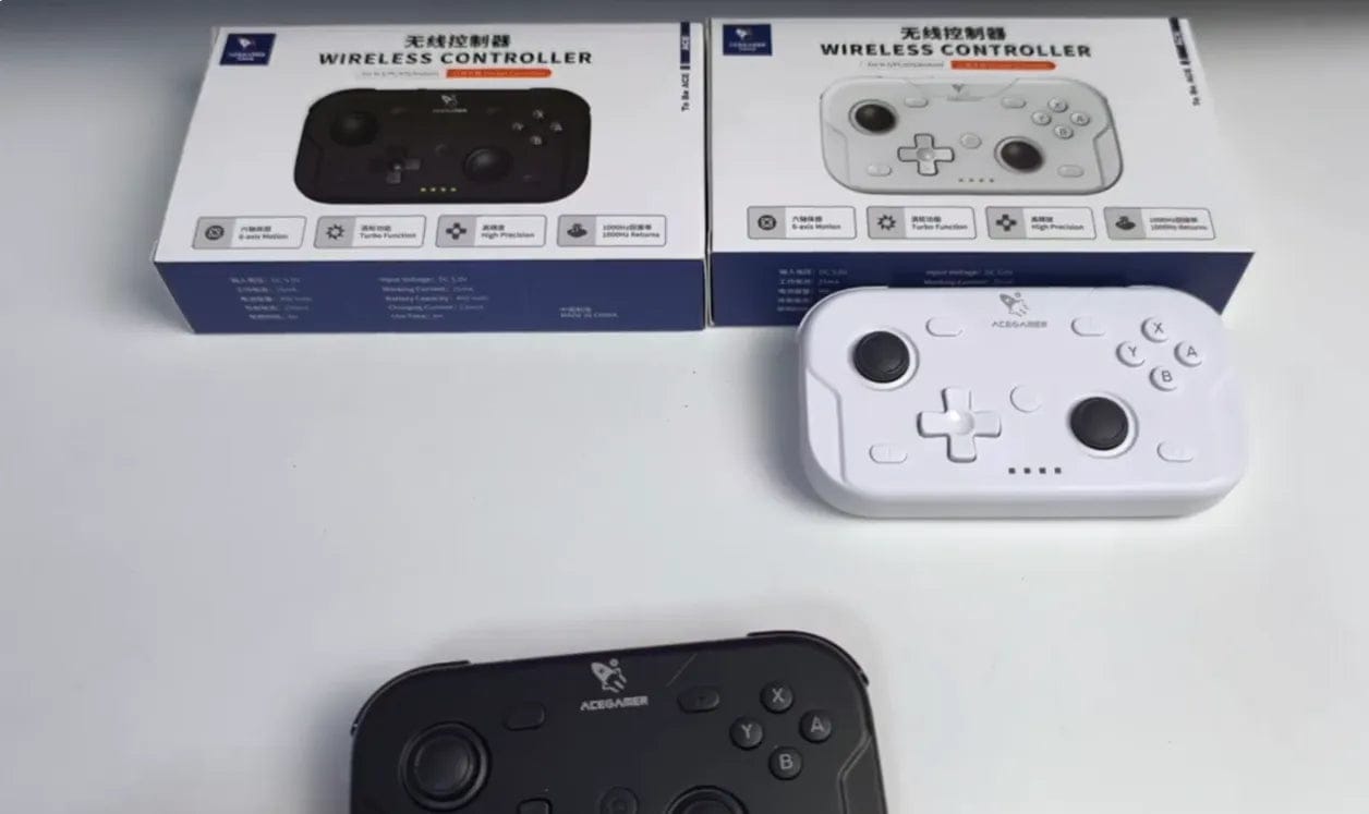 Customer photo review of AceGamer T50 2-Pack Wireless Pocket Controllers