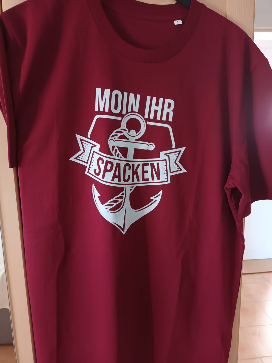 Customer photo review of Moin ihr Fritten!  · Herren Premium Bio T-Shirt