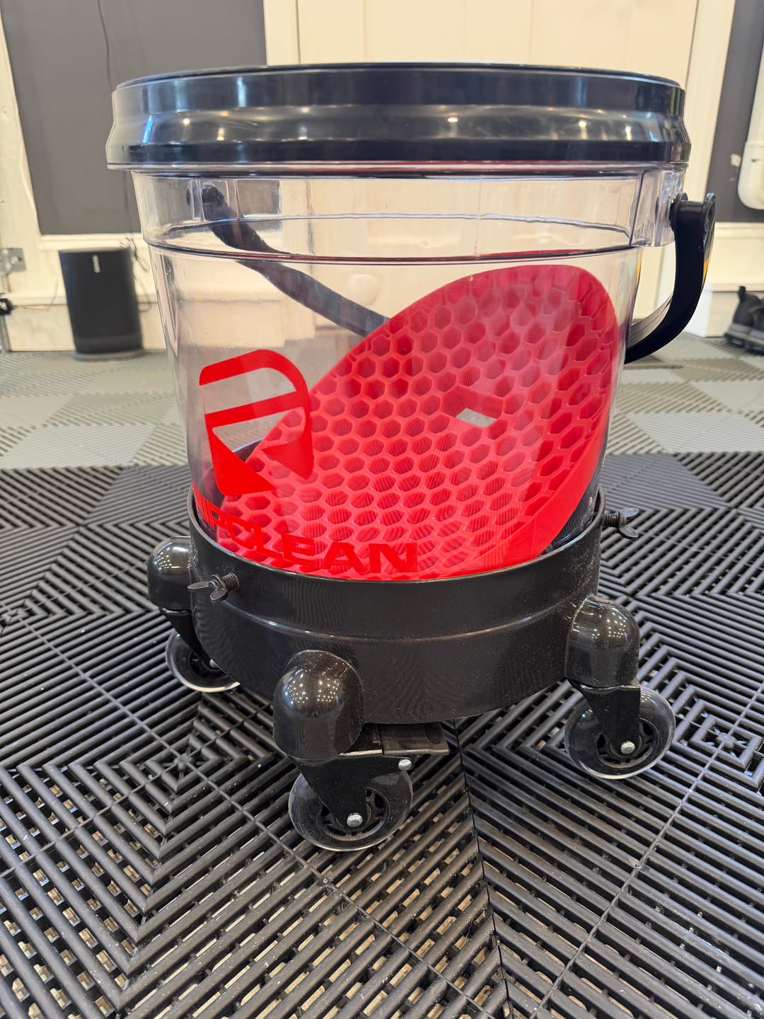Customer photo review of Glide Bucket Dolly