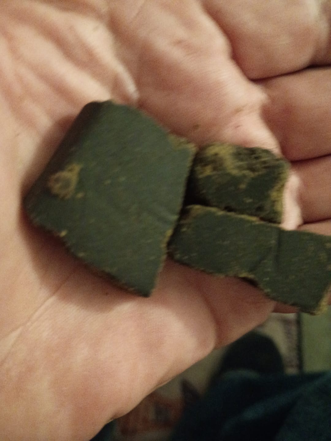 Customer photo review of Premium THCa Hash Bar
