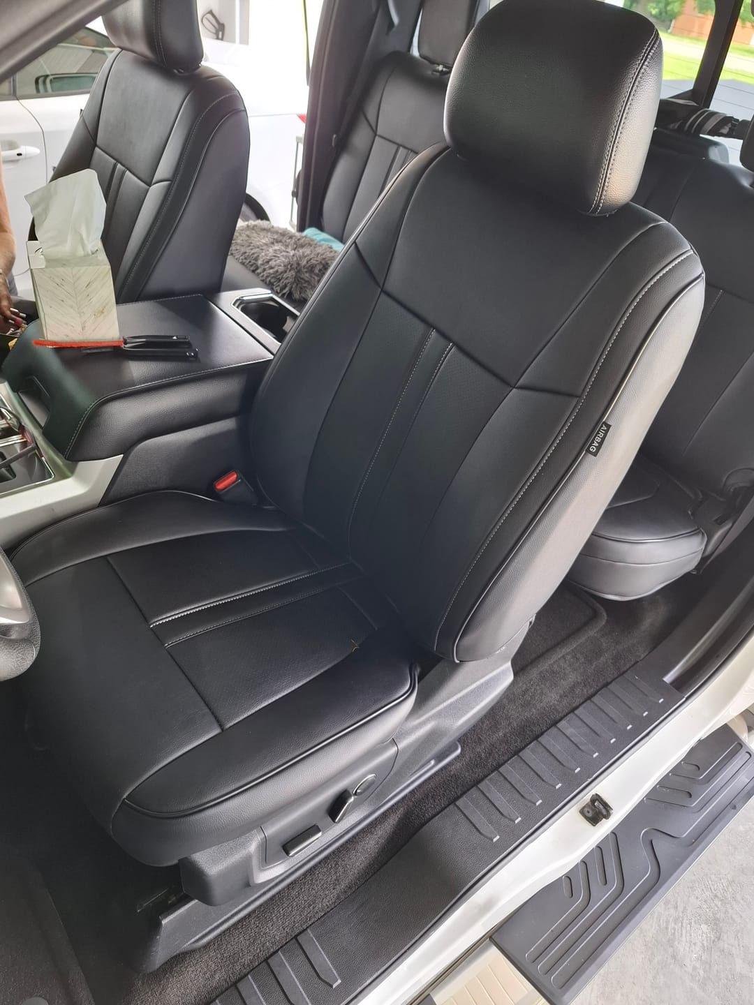 Customer photo review of 2015-20 Ford F150 | 16-22 F-250 F-350 Custom Seat Covers