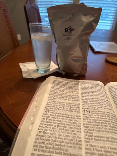 Customer photo review of Hand Harvested / Organic Qualified Salt