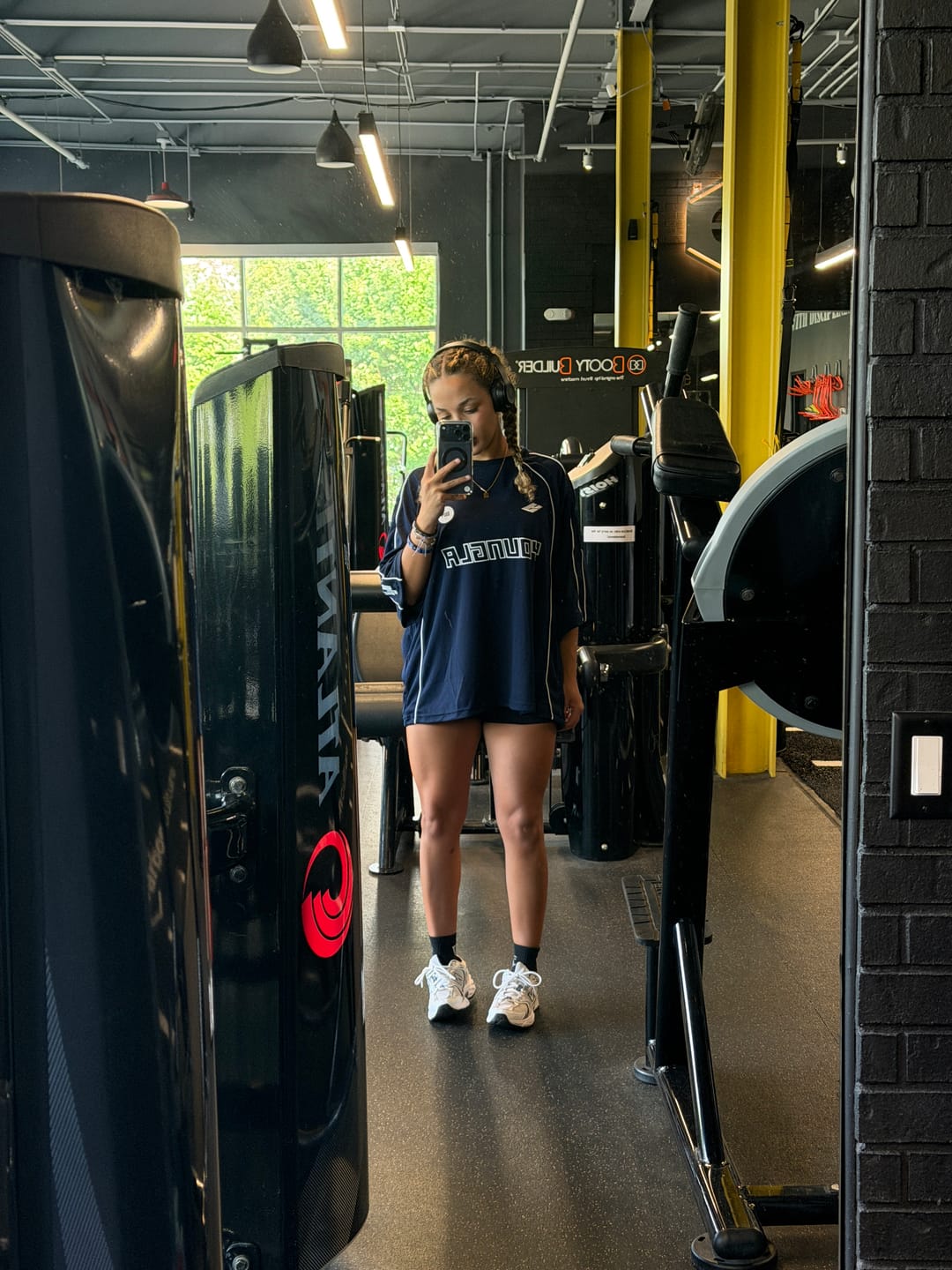 Customer photo review of W4329 Oversized Soccer Jersey