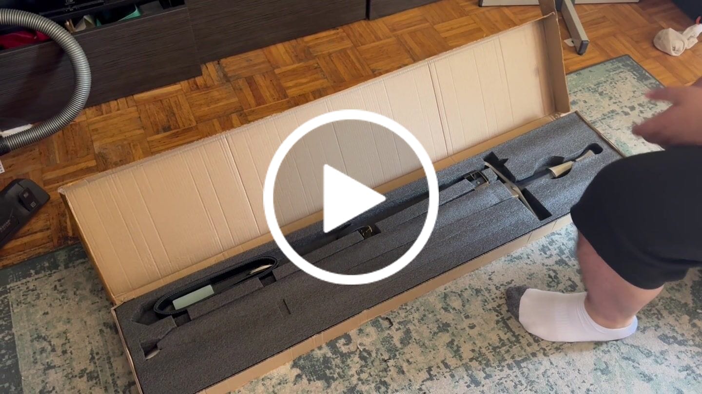 Customer video review of The Dragonwhisper Longsword