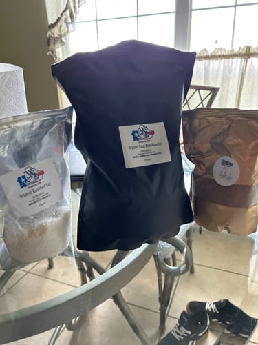 Customer photo review of Organic Goat Milk Powder