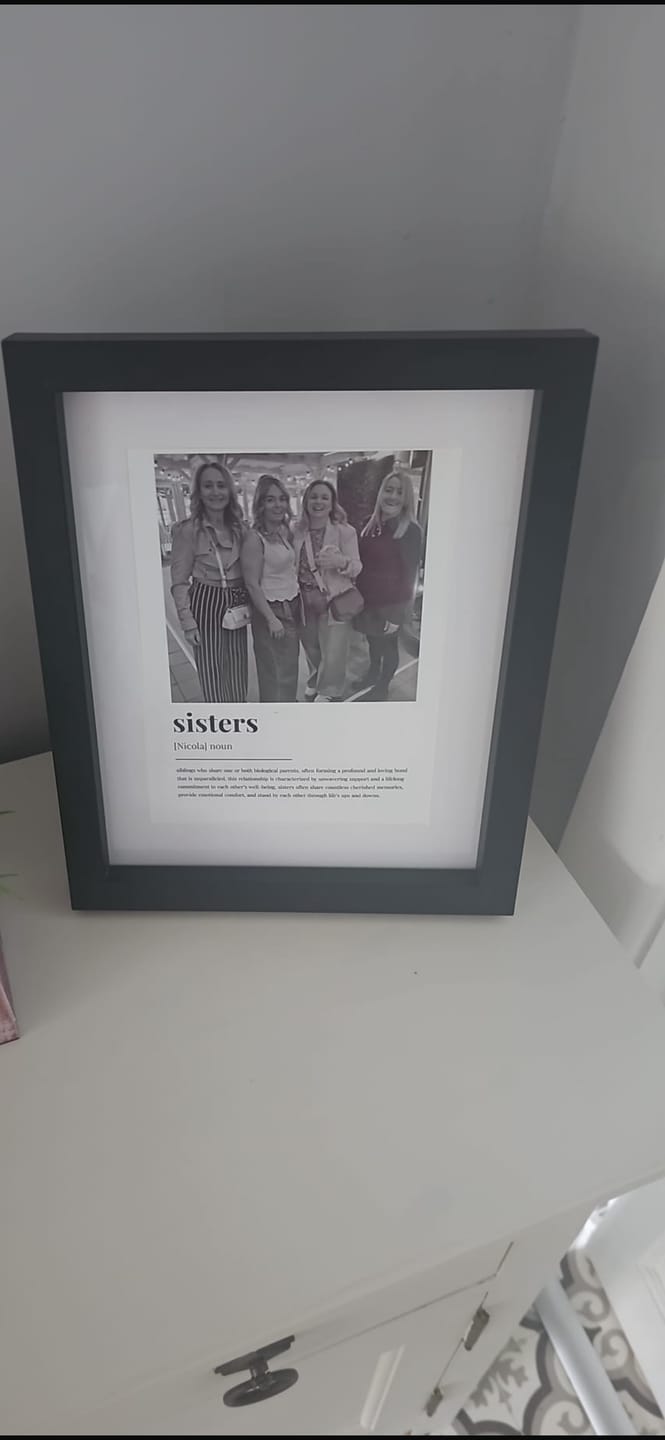 Customer photo review of Personalised Friendship Definition Photo Print