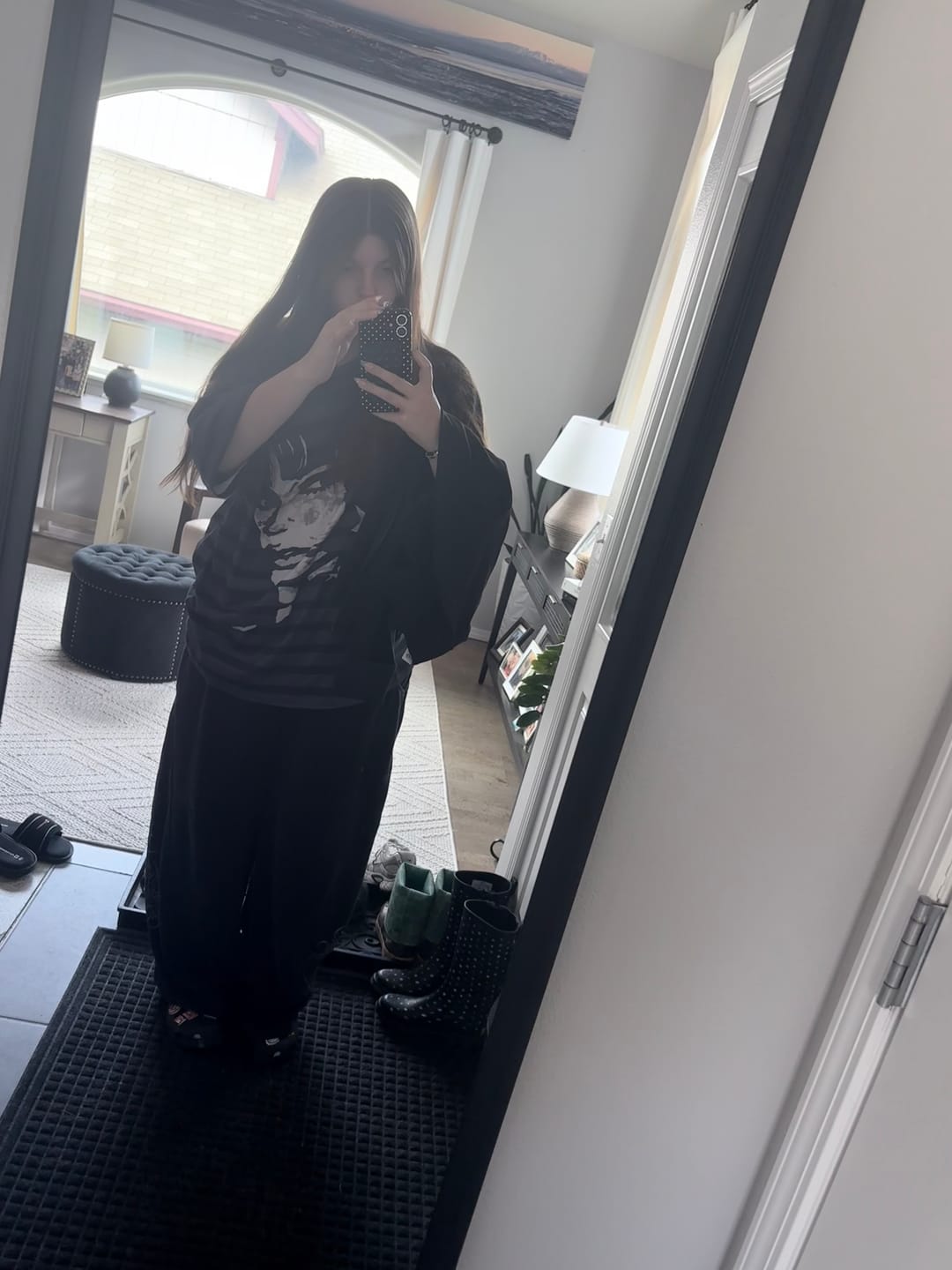 Customer photo review of Aelfric Eden Blade Baggy Barrel Sweatpants
