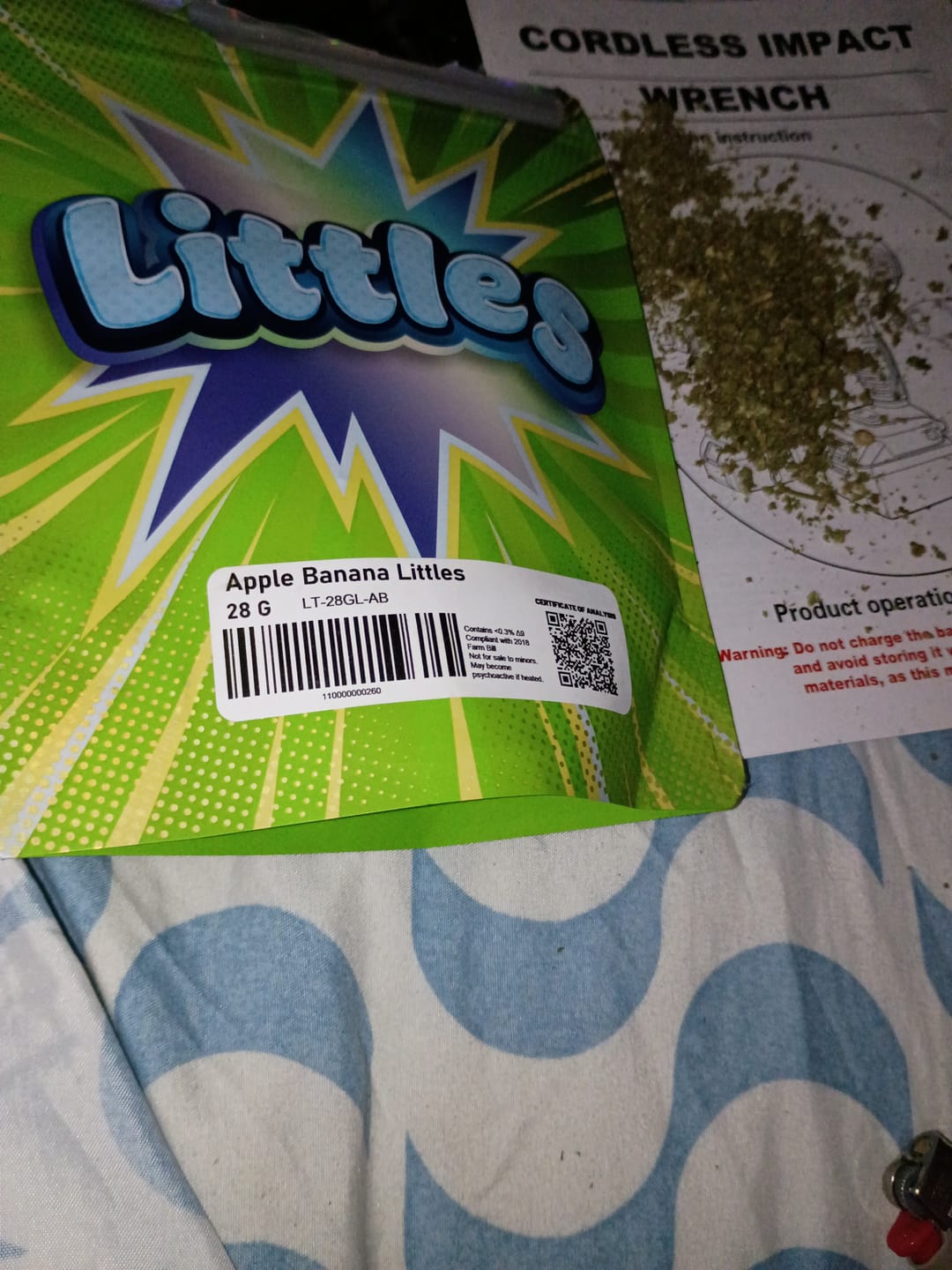 Customer photo review of LITTLES BRAND - Apple Banana - 28 Grams Littles - Hybrid