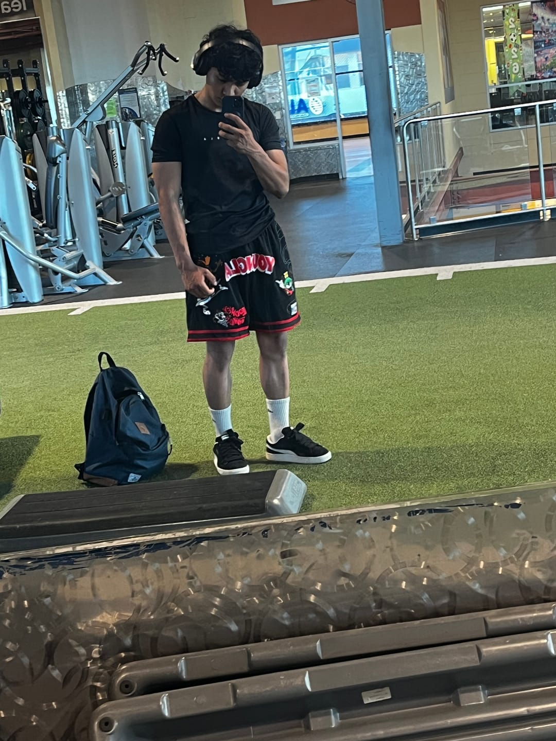 Customer photo review of 1071 - Looney Tunes Embroidered Patch Shorts