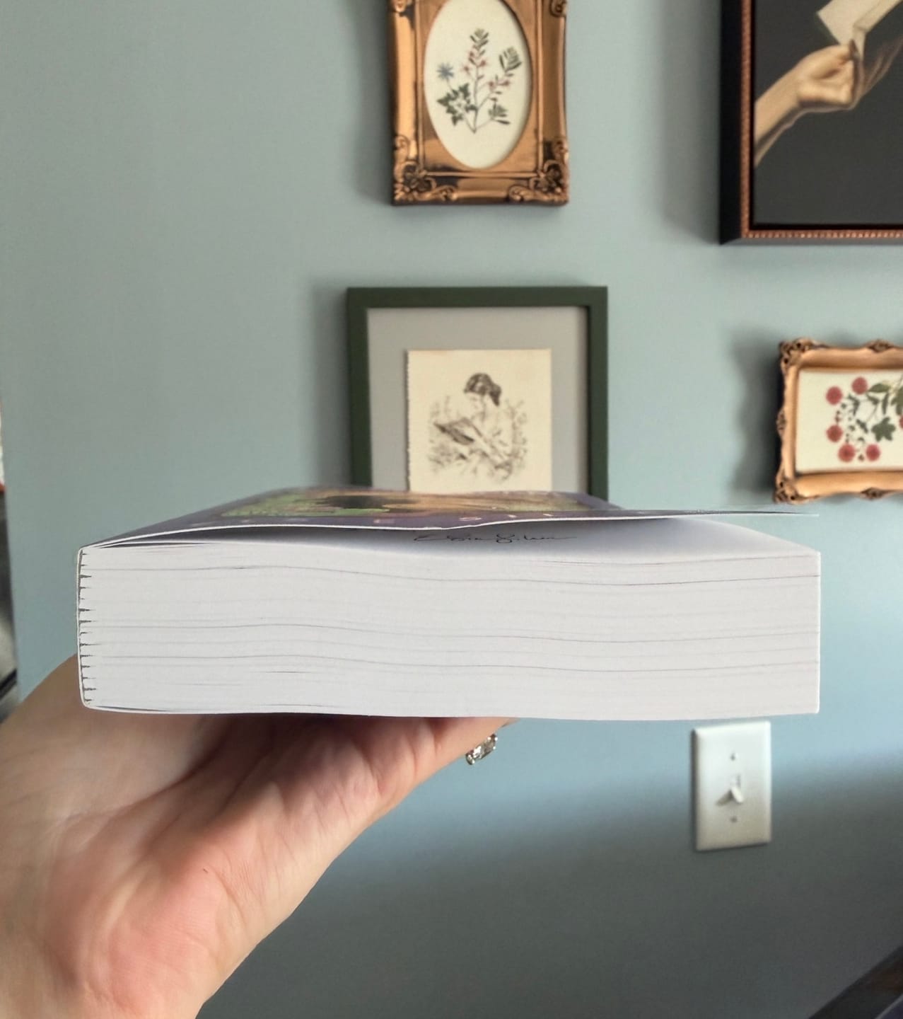Customer photo review of good girl book club subscription