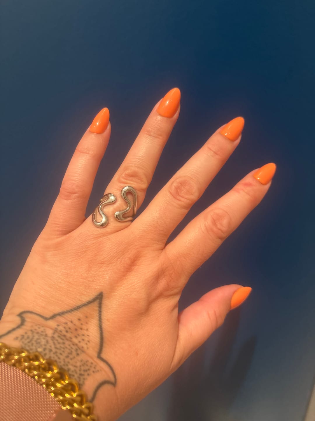 Customer photo review of Sculptura Ring