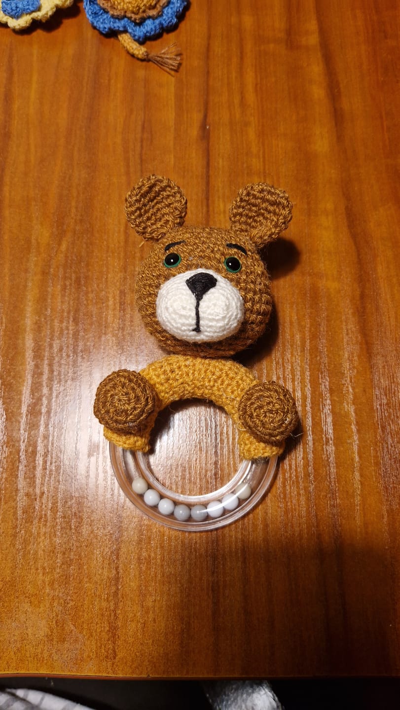 Customer photo review of Rattle Ring – for Sensory Toys & Mobiles
