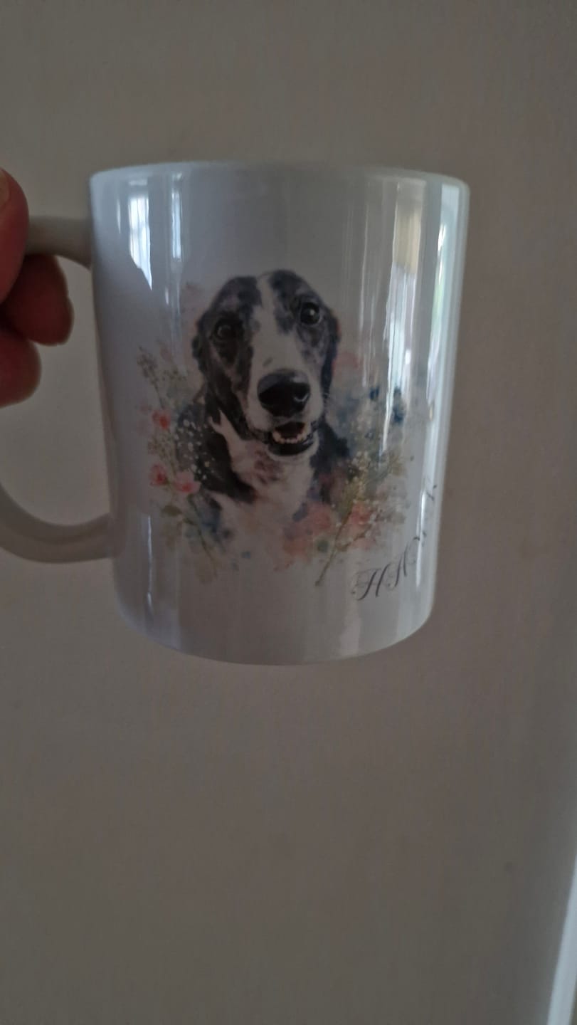 Customer photo review of Watercolour - Personalised Mug