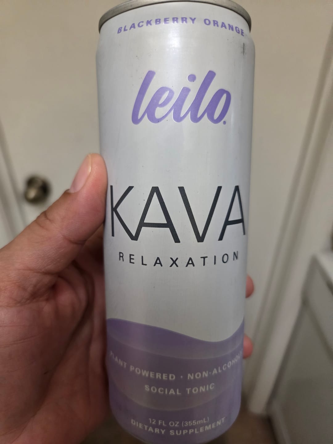 Customer photo review of Blackberry Orange | Kava Tonic