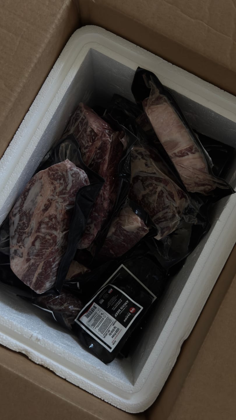 Customer photo review of USDA Prime Boneless Ribeye Steak