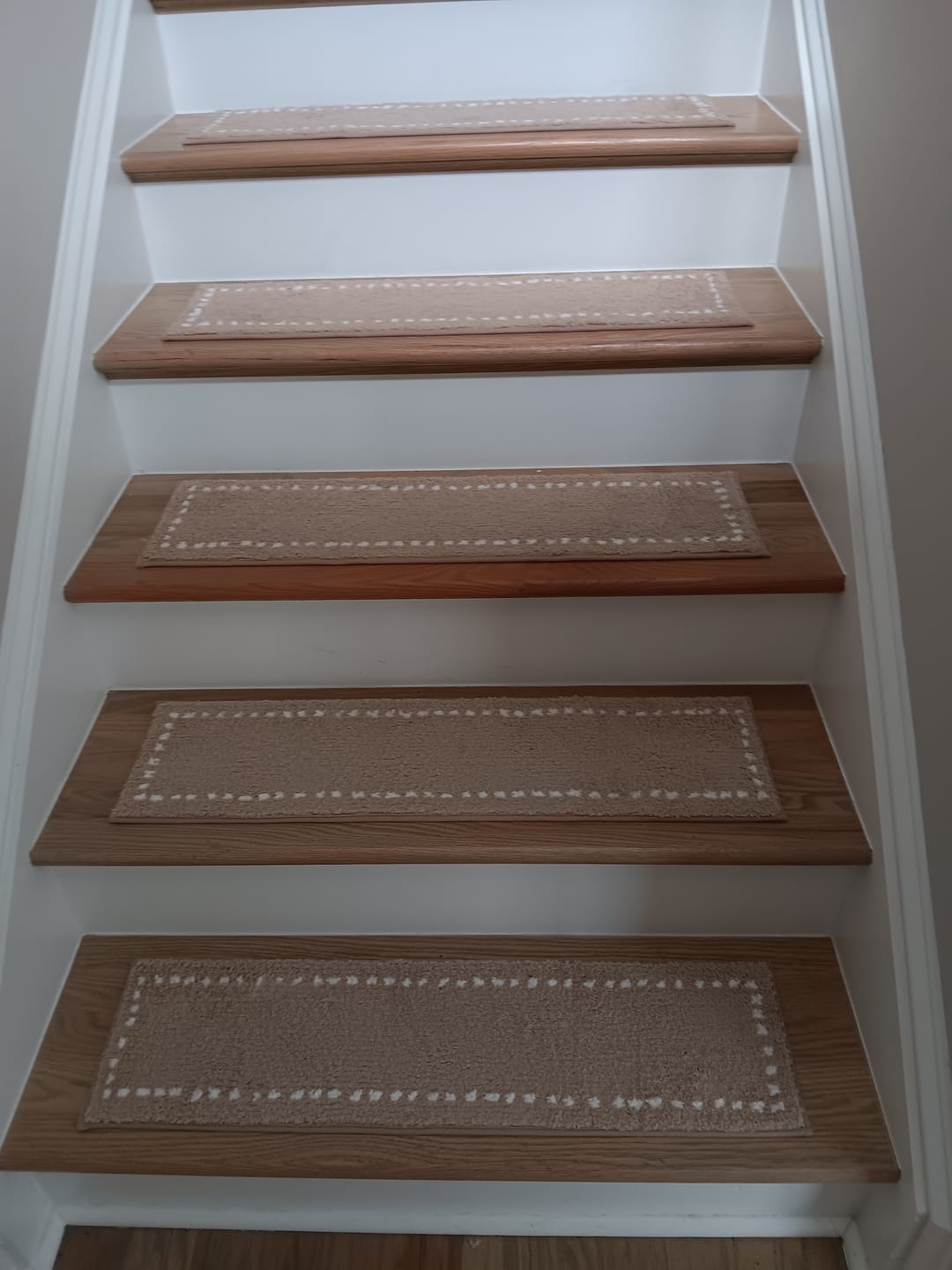 Customer photo review of CloudSoft Non-Slip Stair Treads - Beige