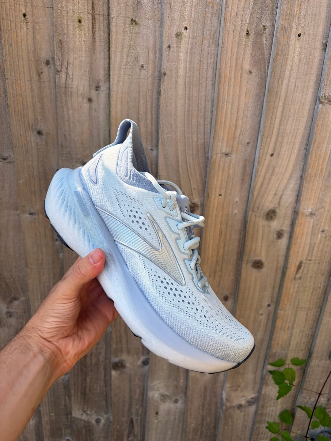 Customer photo review of Brooks Glycerin 23 Women's Running Shoe - NantucketBreeze/Rain/Clear