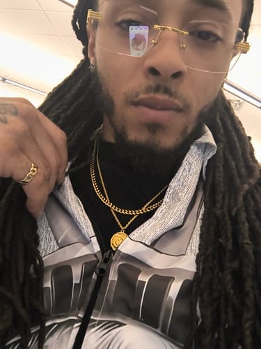 Customer photo review of Mens Miami Cuban Link Chain - 5mm