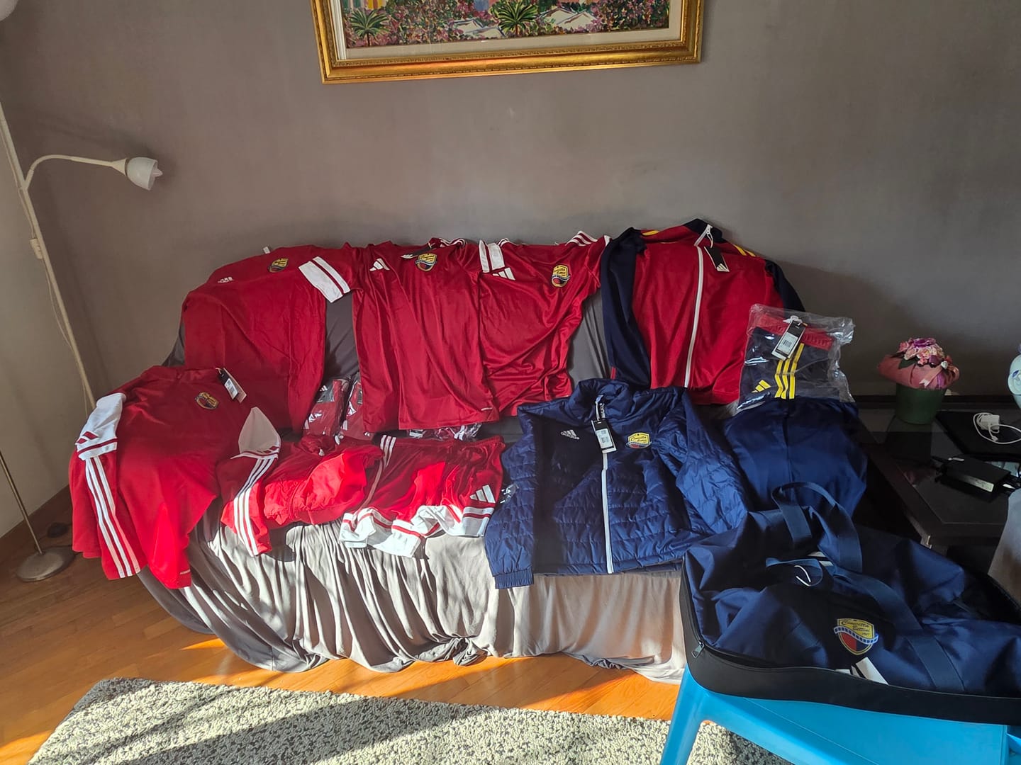 Customer photo review of KIT COMPLETO BETTINI AGONISTICA GIOCATORE