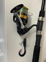 Customer photo review of TRUSCEND Duramax Pre-Rigged TPE Soft Swimbait Fishing Lures with BKK Hooks