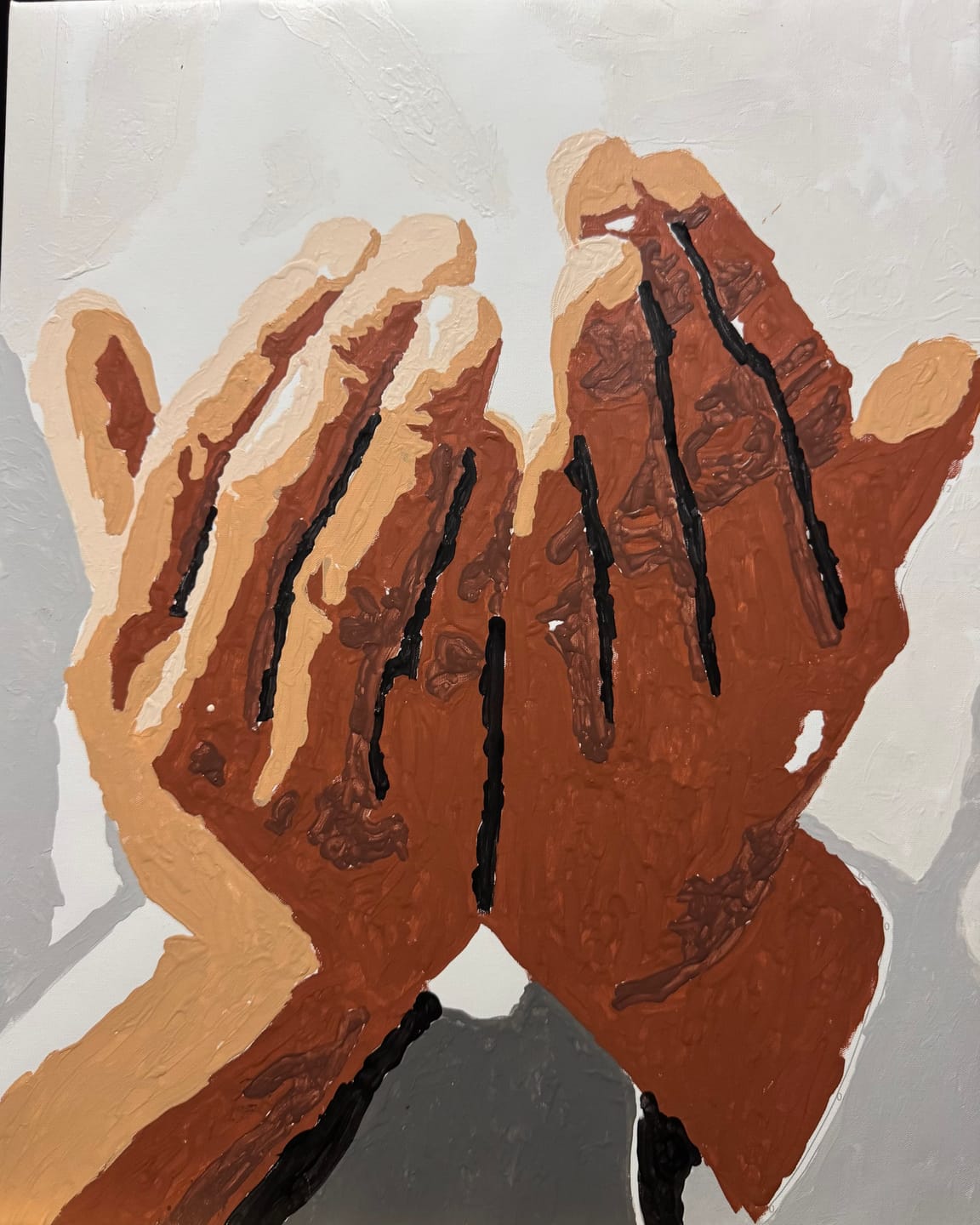 Customer photo review of Open Praying Hands