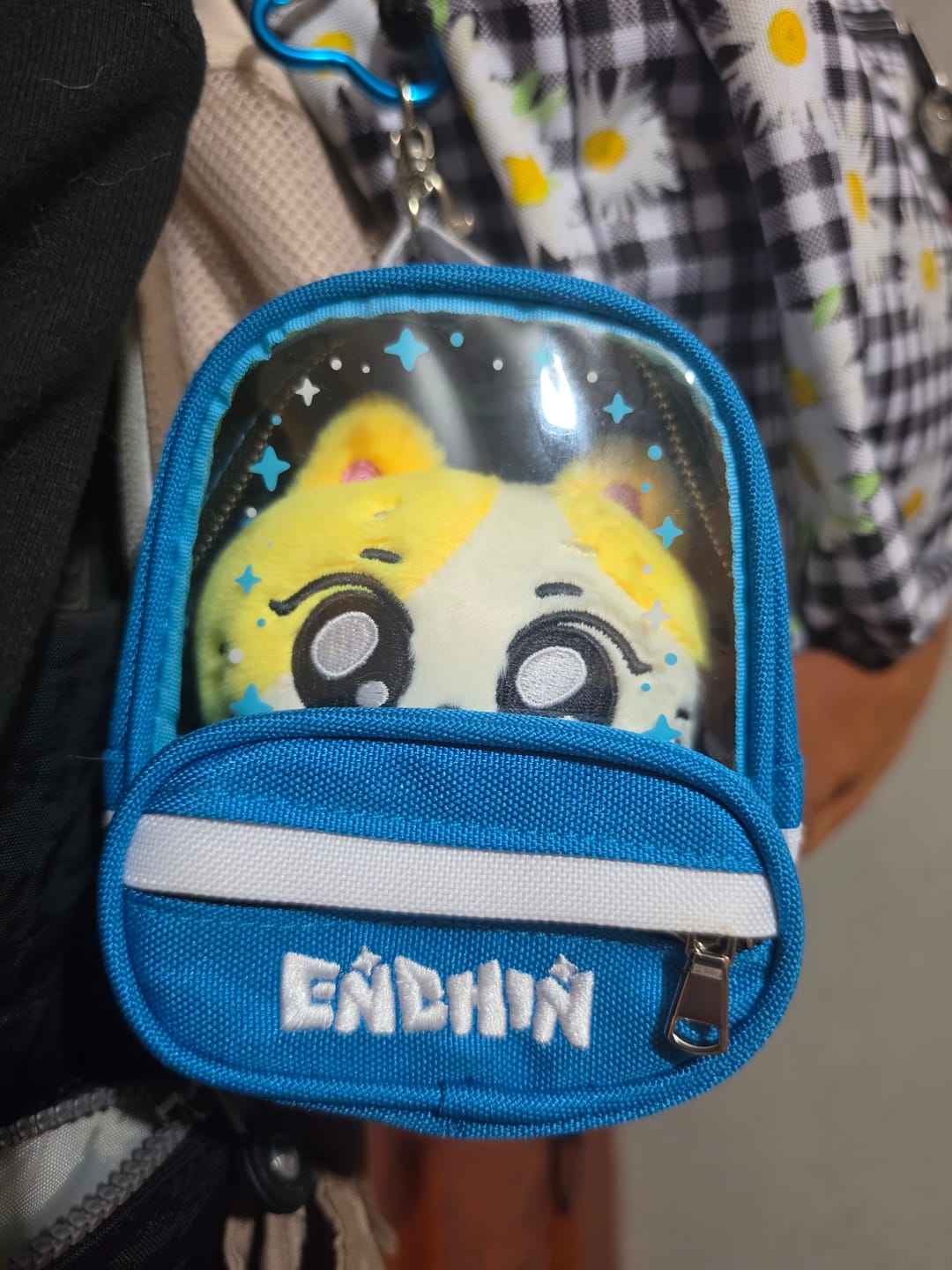 Customer photo review of ENHYPEN - INSIDE YOUR POCKET, ENCHIN CHARACTER OFFICIAL MD PLUSH KEYRING