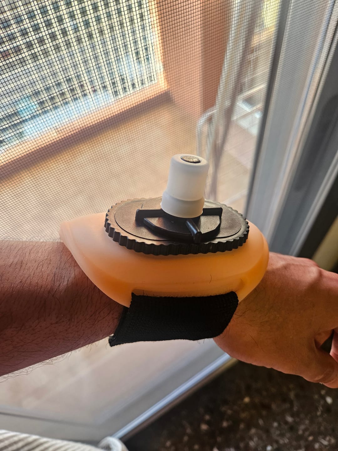 Customer photo review of Pulsera Hidratación Ultraligera