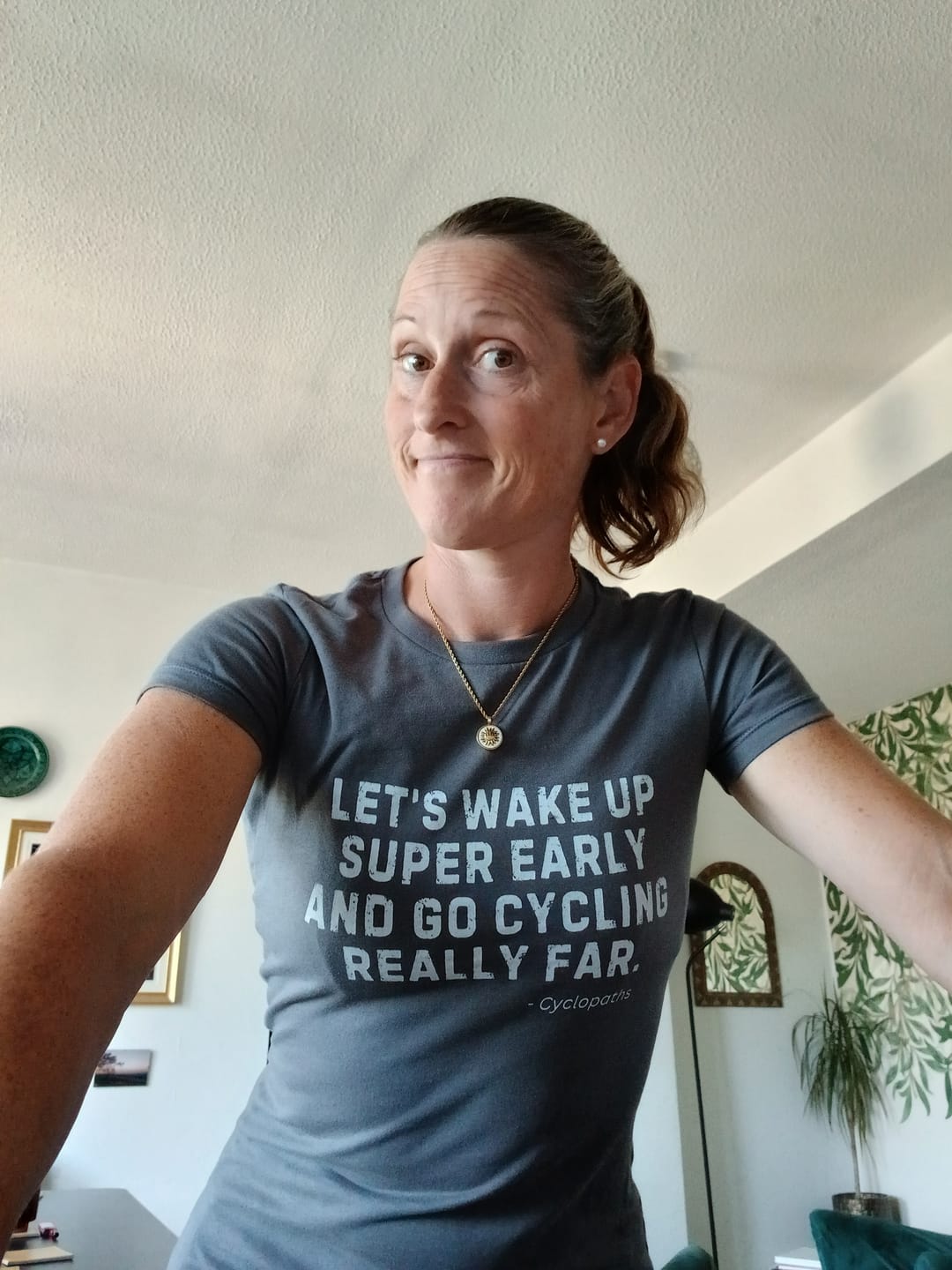 Customer photo review of Cyclopaths T-Shirt