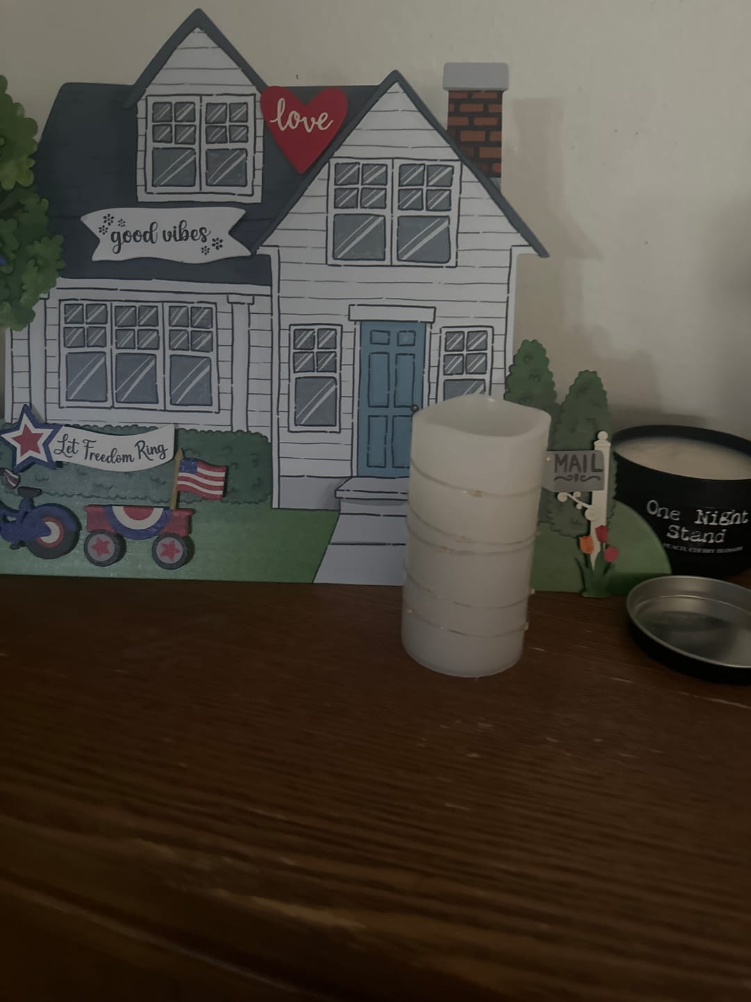 Customer photo review of 4" Strand Light LED Votive FINAL SALE