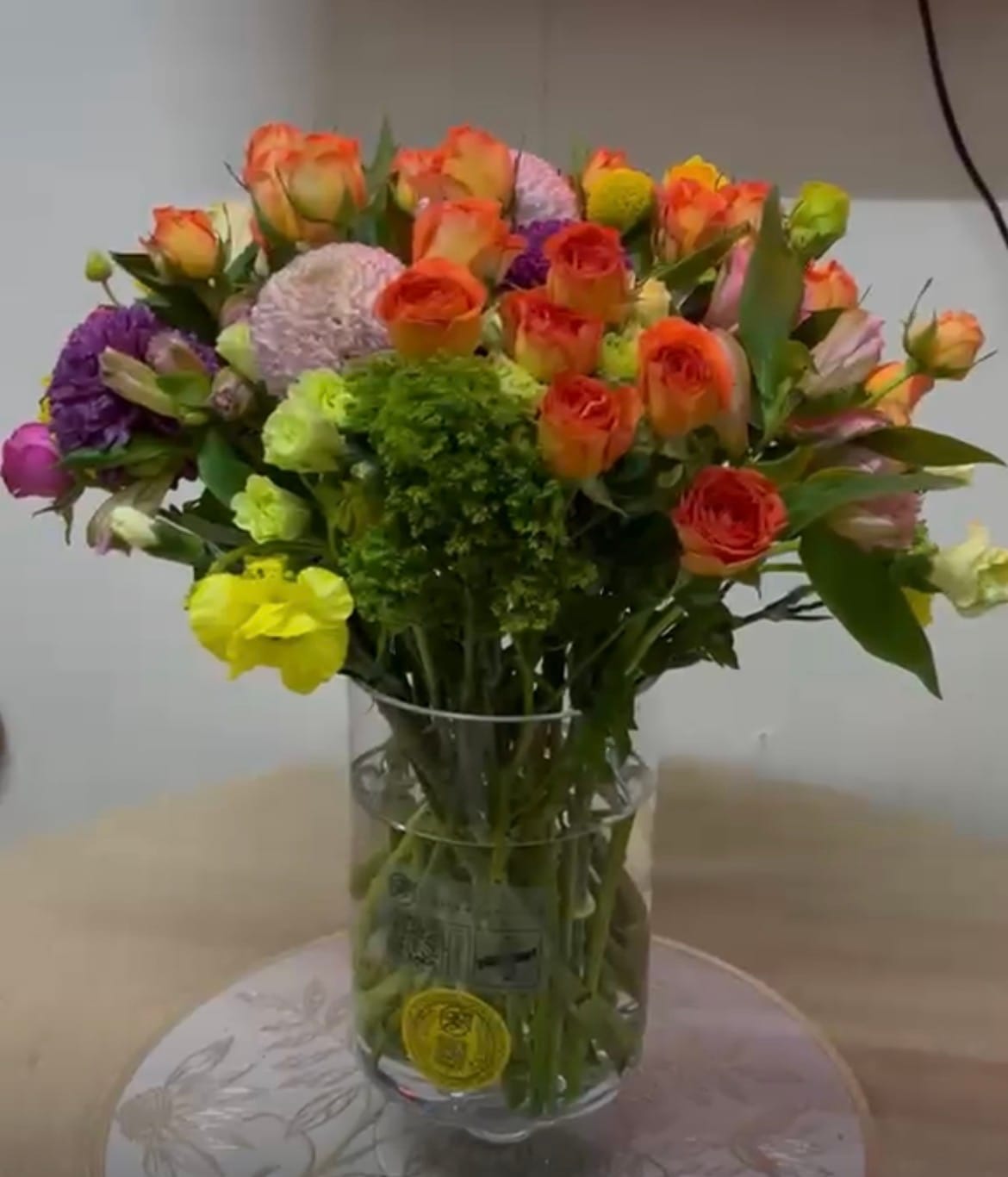 Customer photo review of Bouquet Alegre