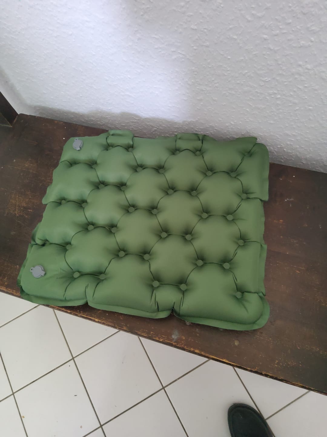 Customer photo review of Ultraleichtes & kompaktes Sitzkissen - jederzeit komfortabel sitzen
