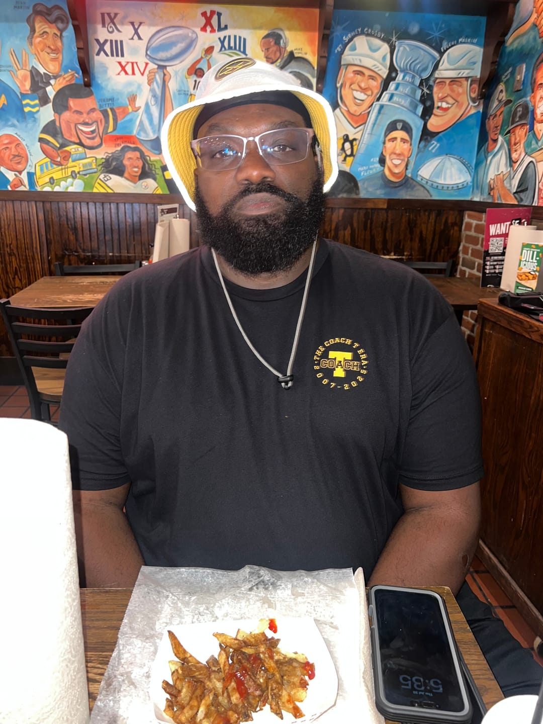 Customer photo review of Coach T "The Legend" Tee - Unisex