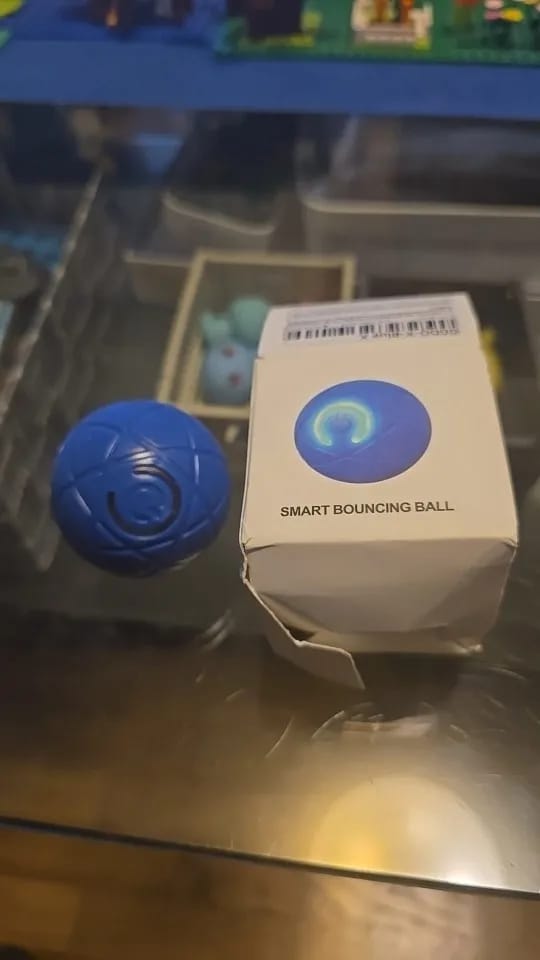 Customer photo review of Pelota Interactiva para Perros y Gatos – Movimiento Automático + Carga USB-C