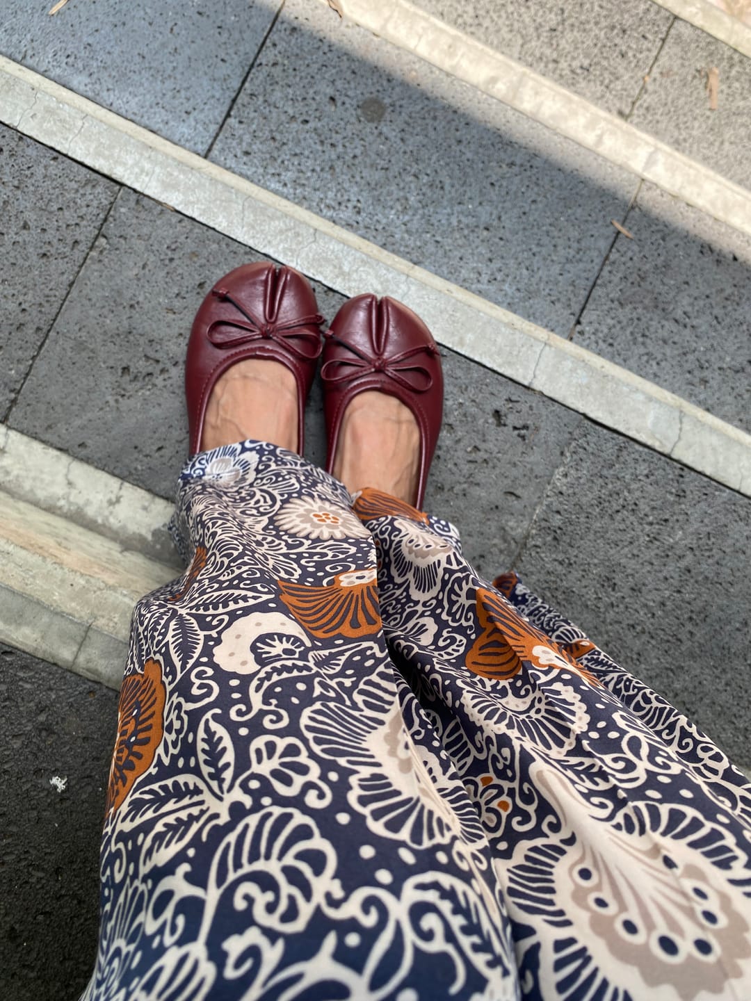 Customer photo review of Bailarinas Tabi Valentina