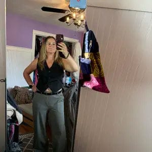 Customer photo review of Incognito Dress Pants