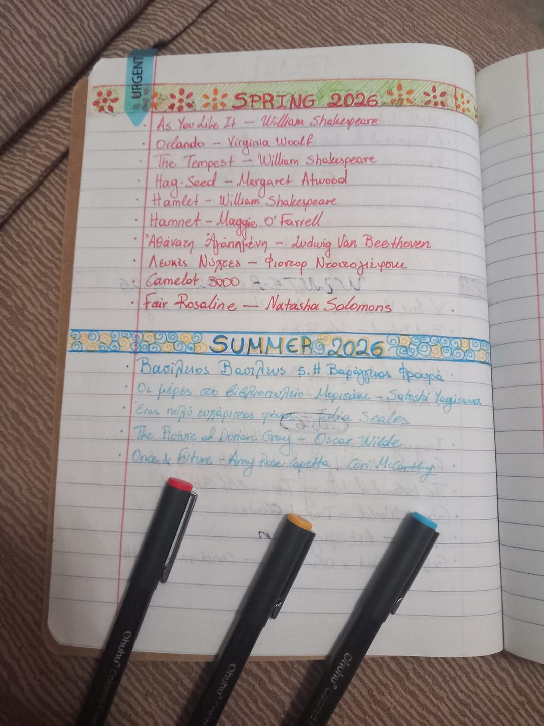 Customer photo review of Ohuhu Hana Highway Fineliner Drawing Pens,18 Pack