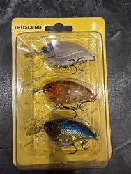 Customer photo review of TRUSCEND Metal Lip Crankbait Fishing Lure with BKK Hooks & Rattle