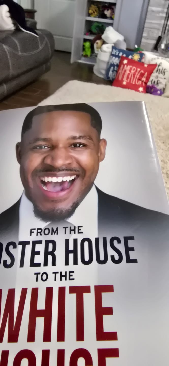 Customer photo review of Terrence William's Autographed Book