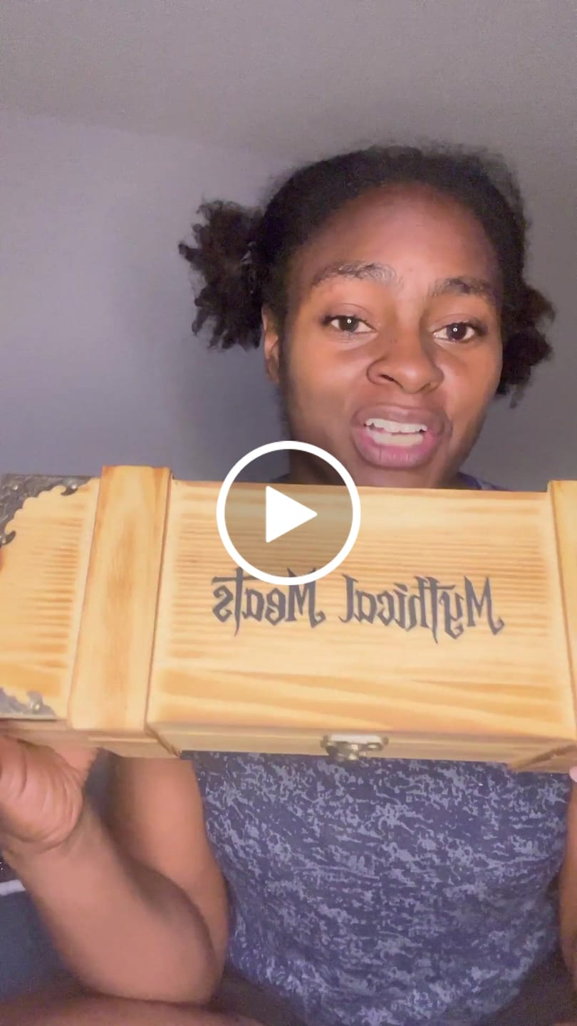 Customer video review of Mythical Meats® DELUXE Loot Crate - 20 Snack Sticks Included!