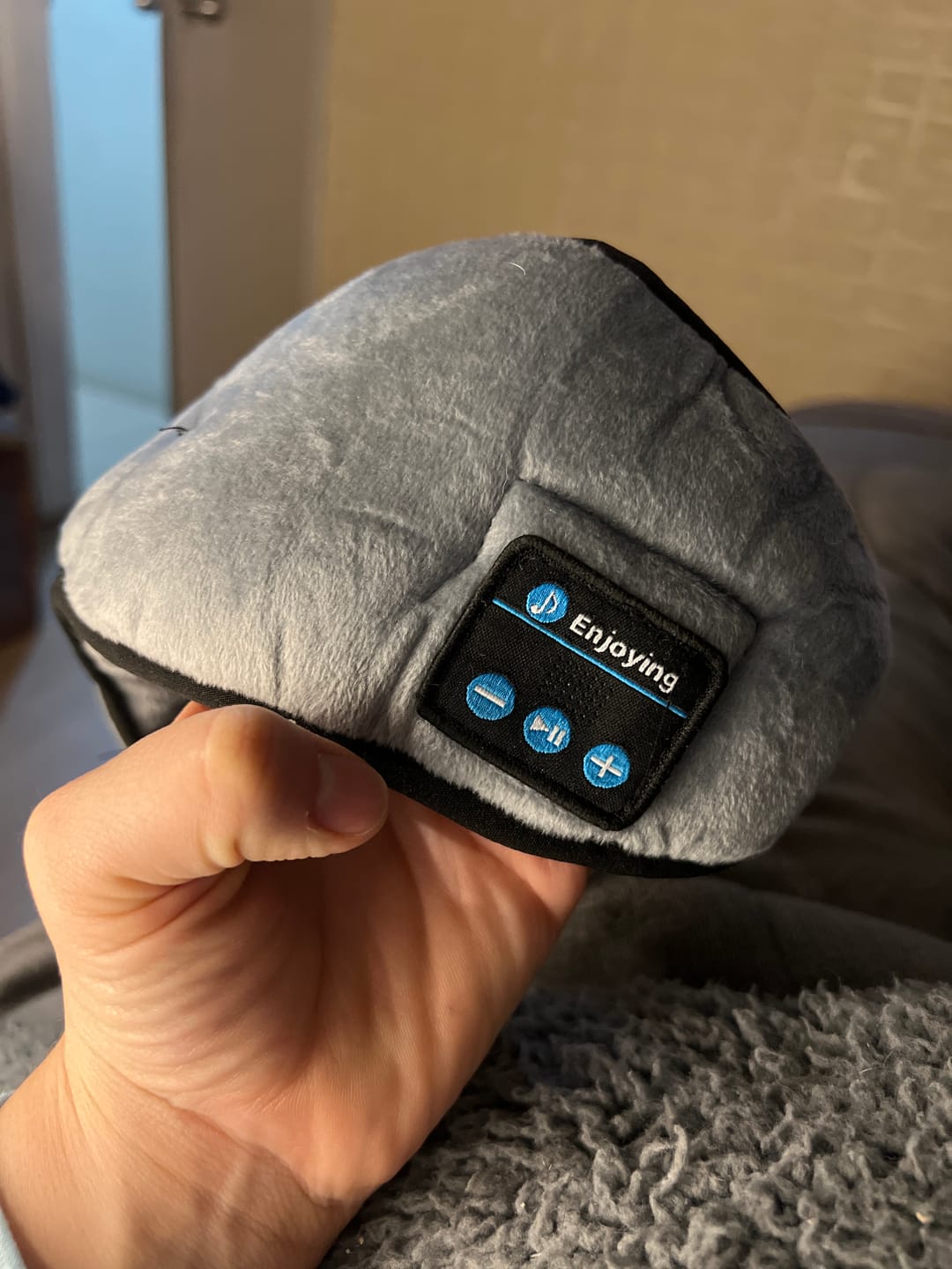 Customer photo review of Antifaz Bluetooth Premium Somnia Sleepmask®